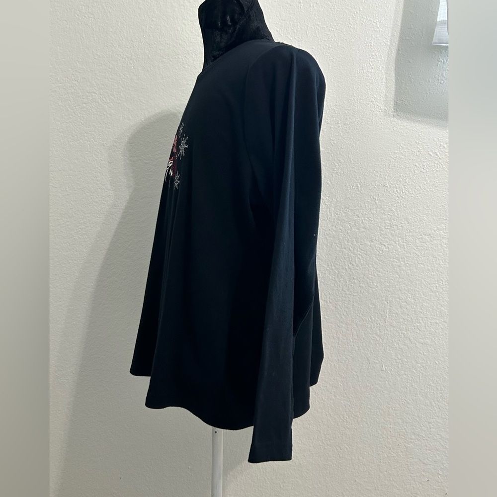 Croft & Barrow Cardinal Long Sleeve Top - Picture 2 of 8
